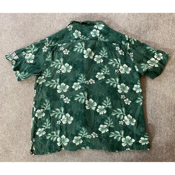 Chiliswear Michigan State Spartans Hawaiian Shirt Green Floral Button-Down XL - Picture 2 of 9